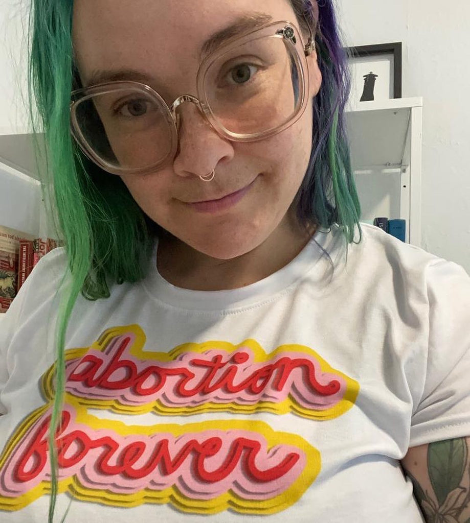 Abortion Forever Crop Top Multi